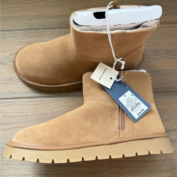 Universal Thread Tan Ankle Boots Size 6 NWT - Picture 1 of 2